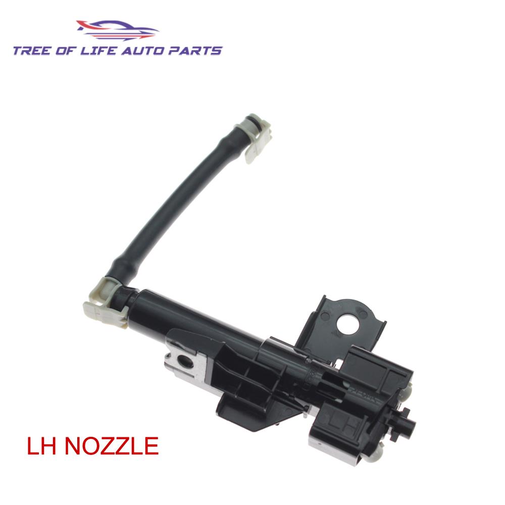 For Subaru Forester SJ 2016-2018 Front Headlight Washer Nozzle Headlamp Cleaning Spray Pump+Cover Cap 86636SG371 86636SG350