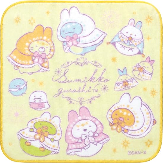 San-X Sumikko Gurashi Mini Towel CM46404 Size: H21×W21×D0.3cm