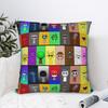 Sprunki Game Square Pillow Case Cushion Cover Funny Polyester Decor Pillowcover For Seat 18"