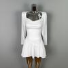 Korean Dongdaemun Slimming Sexy Style Camisole Cardigan & Skirt Set