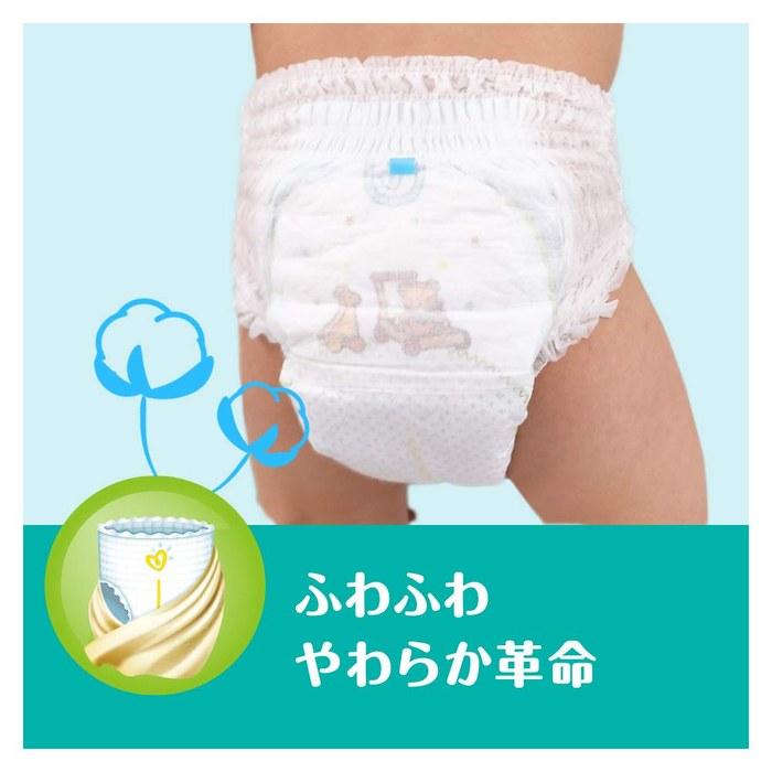Pampers Diapers Dry Care Night (12-22kg) 34 Count White Big Size