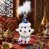 Soft Stuffed Animal Sheep Figurines Fluffy Sheep Sheep Keychain Lamb Plush Toy  Tourist Souvenirs