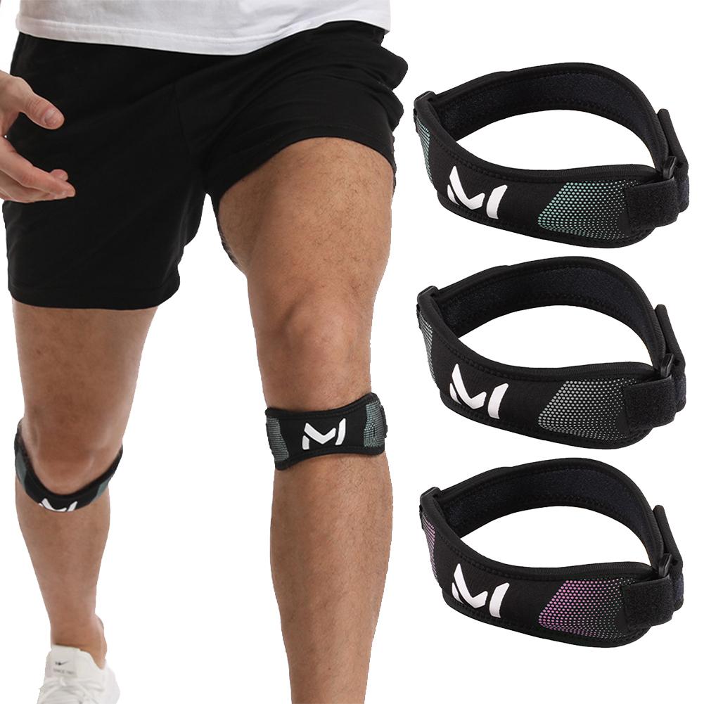 Patella Tendon Knee Strap Patella Knee Brace Anti Slip Knee Compression Sleeve Shock Absorption for Soccer Basketball Volleyball