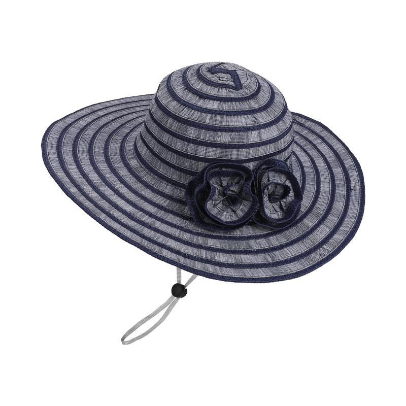 Summer Straw Sun Hat With Large Brim And Ventilated Design For Travel Beach And Outdoor Activities