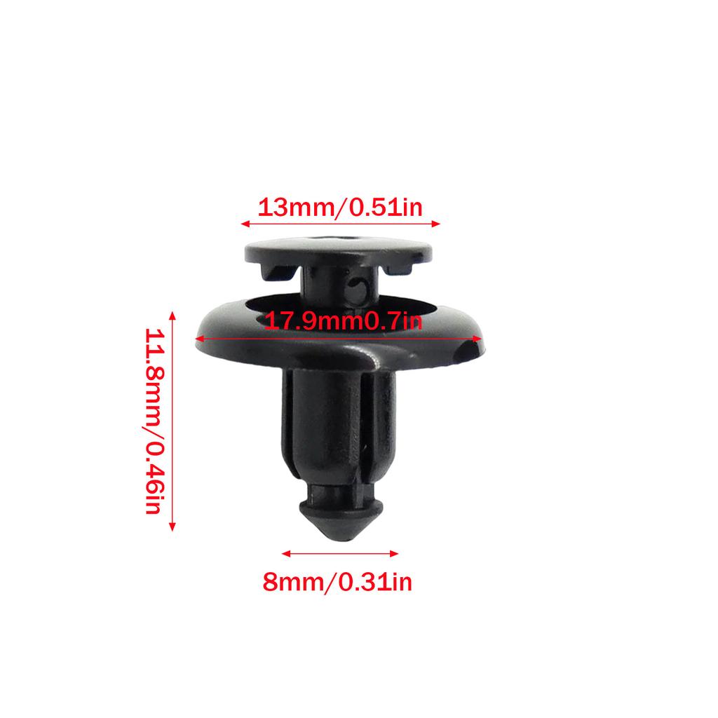 BC1D56145 Fender Liner Push Type Retainer Fastener Wheel Arch Lining Clip FOR Mazda 2 3 6 CX-5 CX-4 MPV RX-8