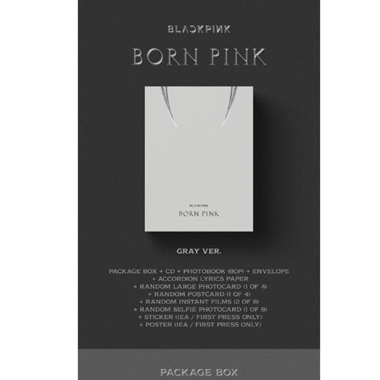 BLACKPINK - 2nd ALBUM [BORN PINK] BOX SET [GRAY ver.]