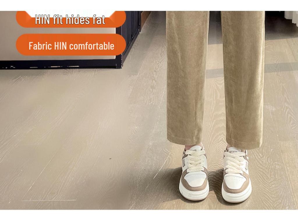 Pantaloni Harem Skinny pentru Femei - Elegante Picioare Drepte Înguste pentru Toamnă, Primăvară și Iarnă 2025