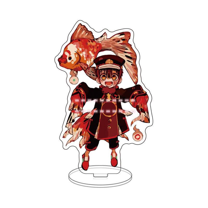 

15 см аниме-унитаз Ханако-кун Юги Амане мультяшная фигурка акриловая двусторонняя гуманоидная стоячая тарелка модель игрушки 5