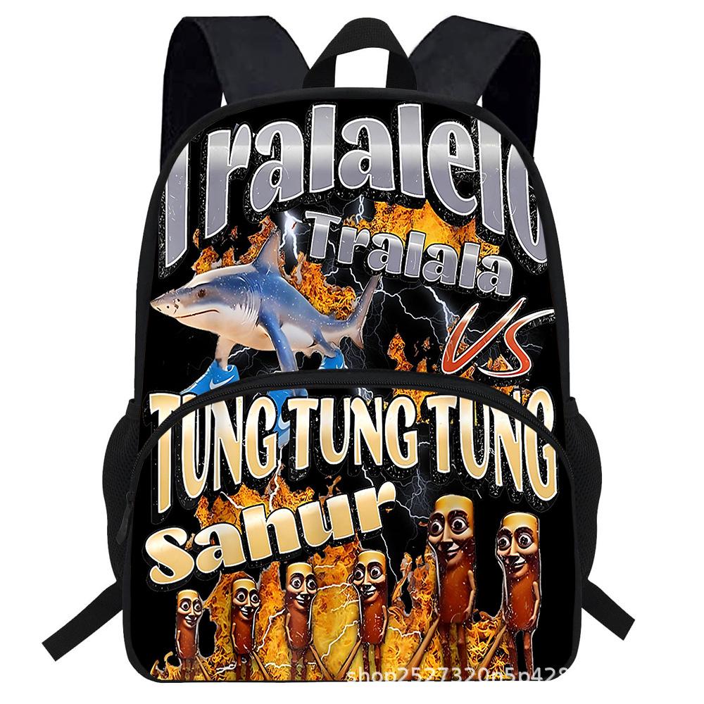 Stickman Italian Brainrot Backpack