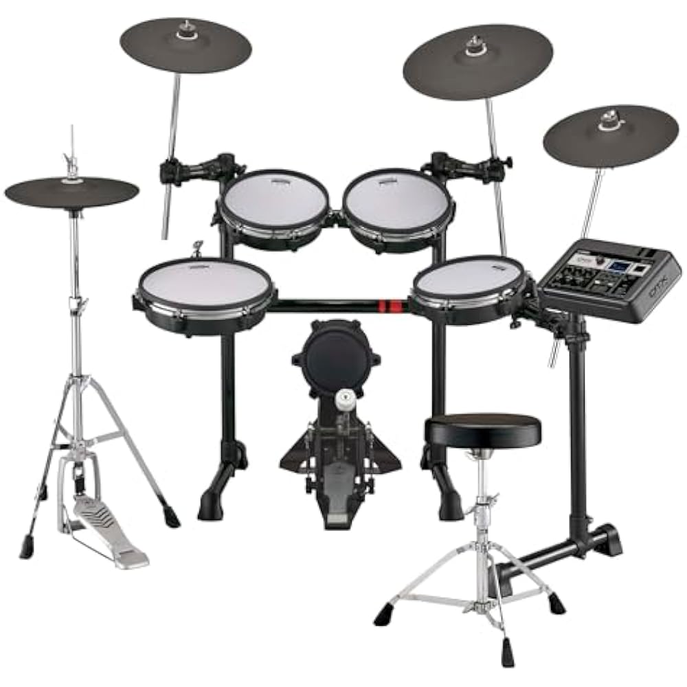 Yamaha YAMAHA DTX6K5-MUPS electronic drum set with drum chair and pedals