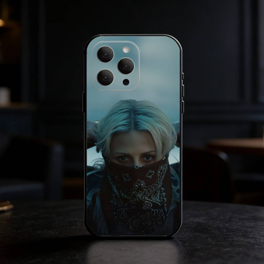 S-Singer E-Emily Armstrong Handyhülle Silikon schwarz Weich Für IPhone 17,16,15,14,13,12,11,SE,Plus Pro Max