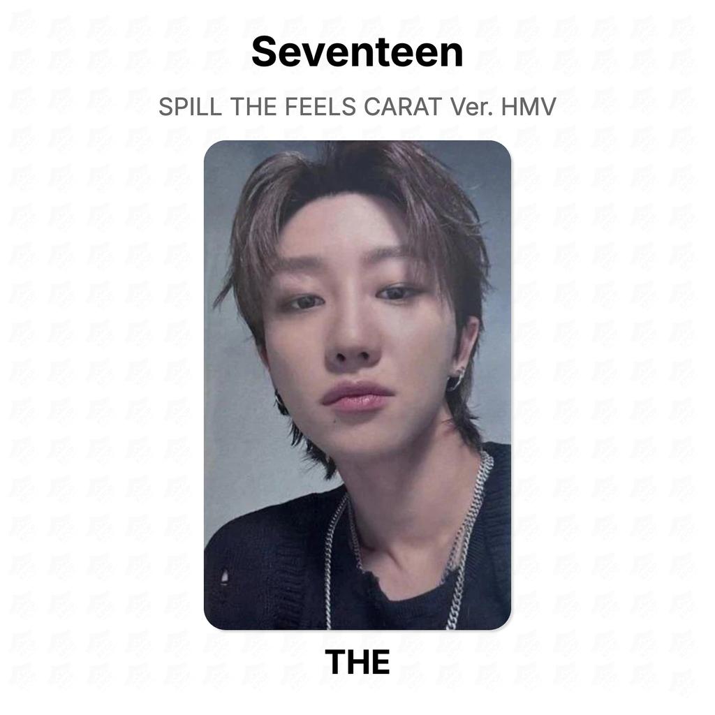 Seventeen SPILL THE FEELS CARAT Ver. HMV Official Photocard