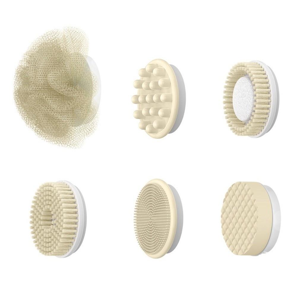 Rechargeable Electric Bath Brush Long Handle Electric Shower Brush Back Scrub  Lazy Scrubbing Tool