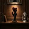 Skeleton Hand Candle Holder Halloween Rose Holder Gothic Resin Decorative Ornament Lifelike Decor for Home Table Decor Dark Style Romantic