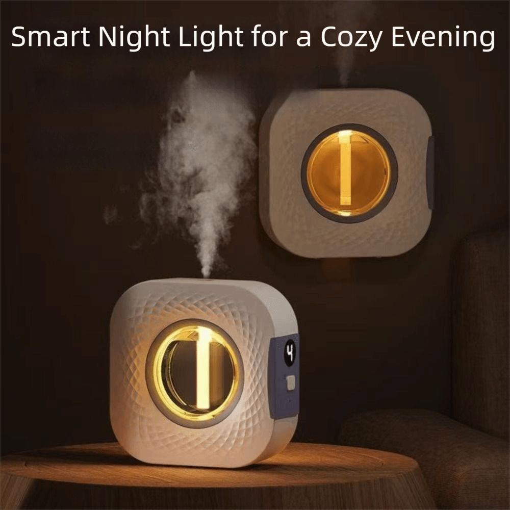 Digital Display Aroma Air Diffuser Rechargeable Automatic Scent Air Purifier Car Use