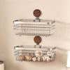 Stainless Steel Kitchen Wall Hanging Rack Walnut Hanging Onion Storage Box  Fruit