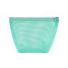 Square Mesh Cosmetic Bag Portable Lipstick Cosmetic Storage Bag With Zipper Multi-Purpose Sundries Storage Bag Cute Student Case