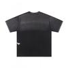 Unisex Vintage Cross Print Cotton Tee Shirt Loose Fit Hip Hop Streetwear T-Shirt Men Women