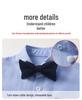 Nuovo Set Due Pezzi Pantaloni con Bretelle - Stile Britannico Primo Compleanno Completo da Gentiluomo per Bambini