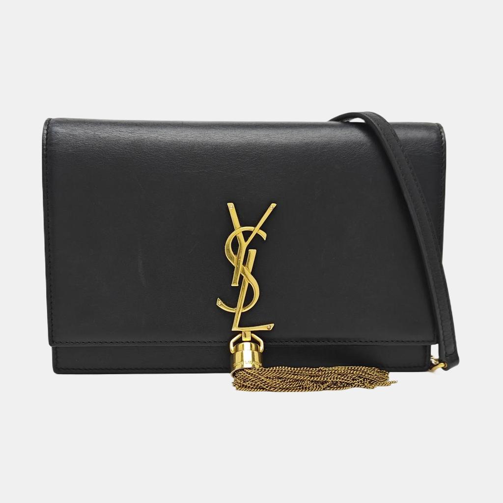 [Pre-Owned] YSL Kate Smooth Chain Bag With Tassel - Good #L5D1D9