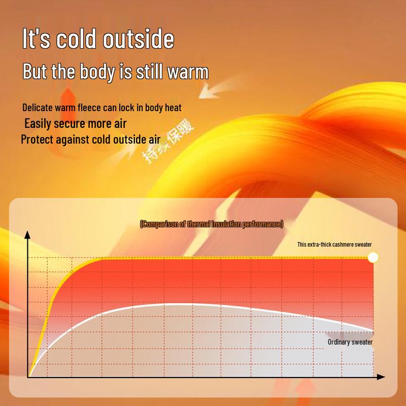 Hengyuanxiang Men's Pure Baby Cashmere V-Neck Vest