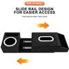 SEAMETAL Car Armrest Mat Height Increase Pad Car Tissue Storage Box Cup Holder Armrest Protect Cushion Elbow Support Arm Cover