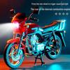Retro 1:10 Suzuki King Motorcycle Model with Sound & Light - Alloy Ornament Gift for Boys