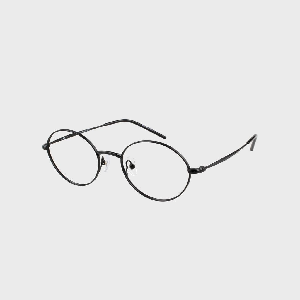 Ilsamsaemem Oval Round Titanium Black