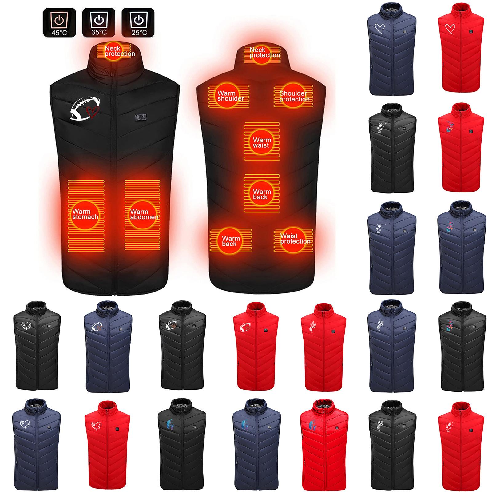 

Теплая одежда на открытом воздухе с подогревом для катания на лыжах, рыбалки, зарядка через пальто с подогревом