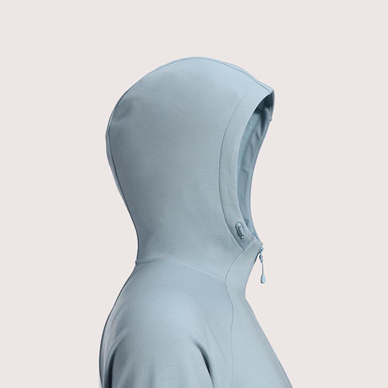 KAILAS XM4 Men's Hooded Half-Zip Merino Wool Fleece KG2532194