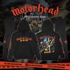 Motorhead Bomber Mikiny s kapucňou Pulóver Muži Ženy Nadrozmerné Y2k Fleecové Street Mikina Kapela Metalová Kapela Grafika Ženské Mužské Oblečenie