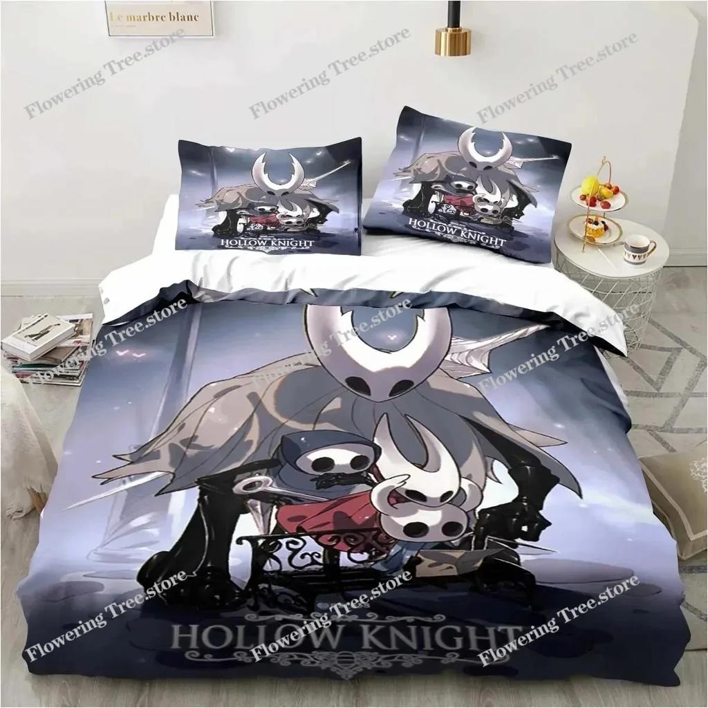 New Hollow Knight Fashion 3D Digital Printing Bedding Set Duvet Cover Comforter Bed Single Twin Full Queen Youth Girl Boys Gift