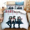 BABYMETAL Rock Bplus Beding Set For Bedrom Soft Modern Bedspreads Comefortable Children Kids Soft Duvet Cover Comfortable Quilt Cover And Pilowcase