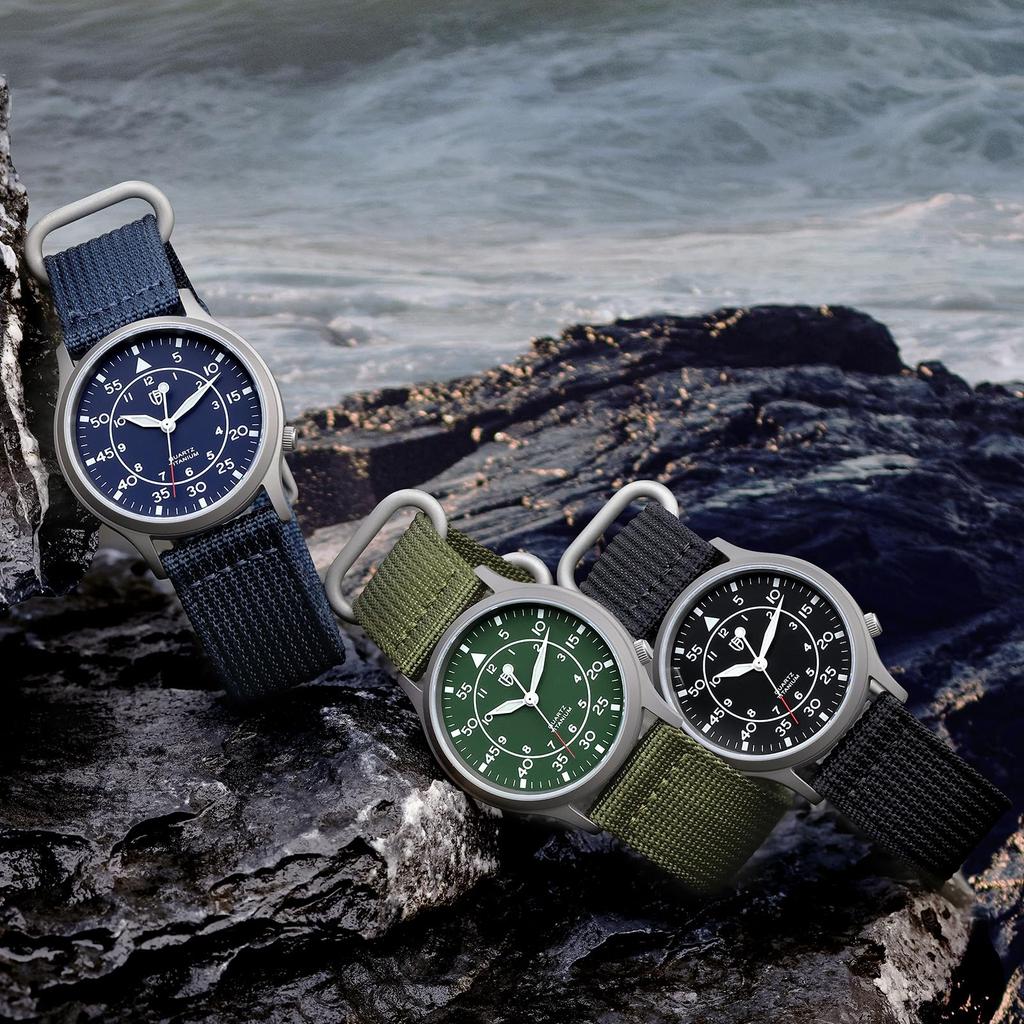 BERNY Watch Men Watch Watch Watch Titanium Watch Japanese Sweep Second Quartz Movement Titanium Analog Quartz Watch Water Resistant To 5 ATM Made of