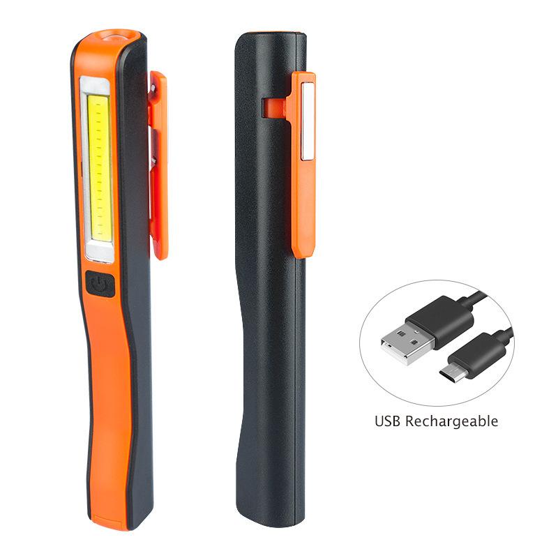 Powerful COB LED Work Light Car Garage Mechanic Lamp Magnetic USB Rechargeable Torch Flashlight Work Light