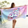 1pc Rainbow Unicorn Beach Towel Quick-drying Towel Super Absorbent Suitable for Beach Vacation Pool Summer Gift for Friends
