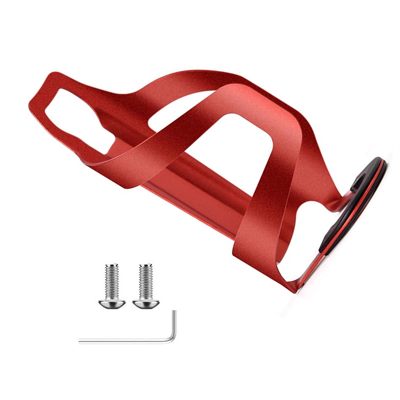 

Горные велосипеды Держатель для фляг с водой Держатель для фляг для шоссейных велосипедов из алюминиевого сплава Аксессуары для велоспорта Enduring красный