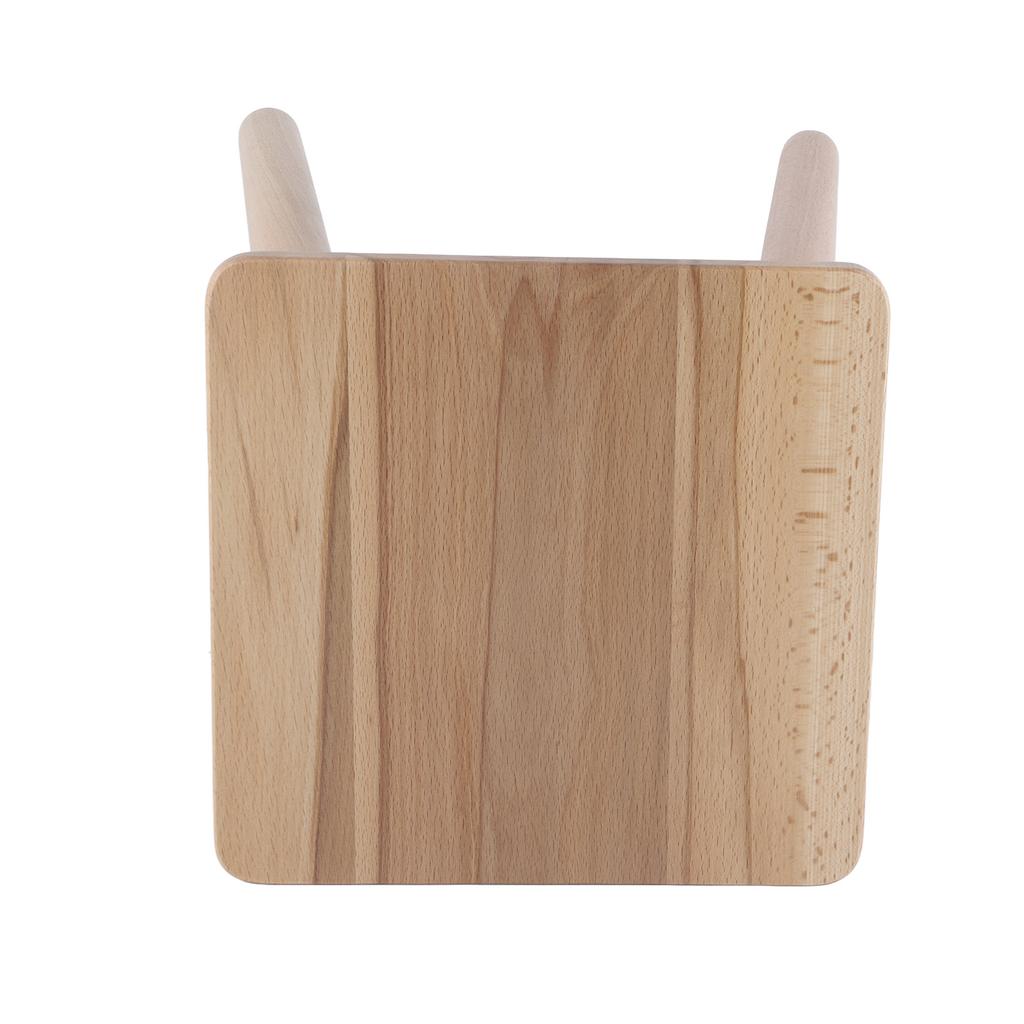 Scaune de uz casnic multifuncționale din lemn, Scaun mic drăguț, Scaun pentru copii, Mobilier DIY, Scaun din lemn pătrat