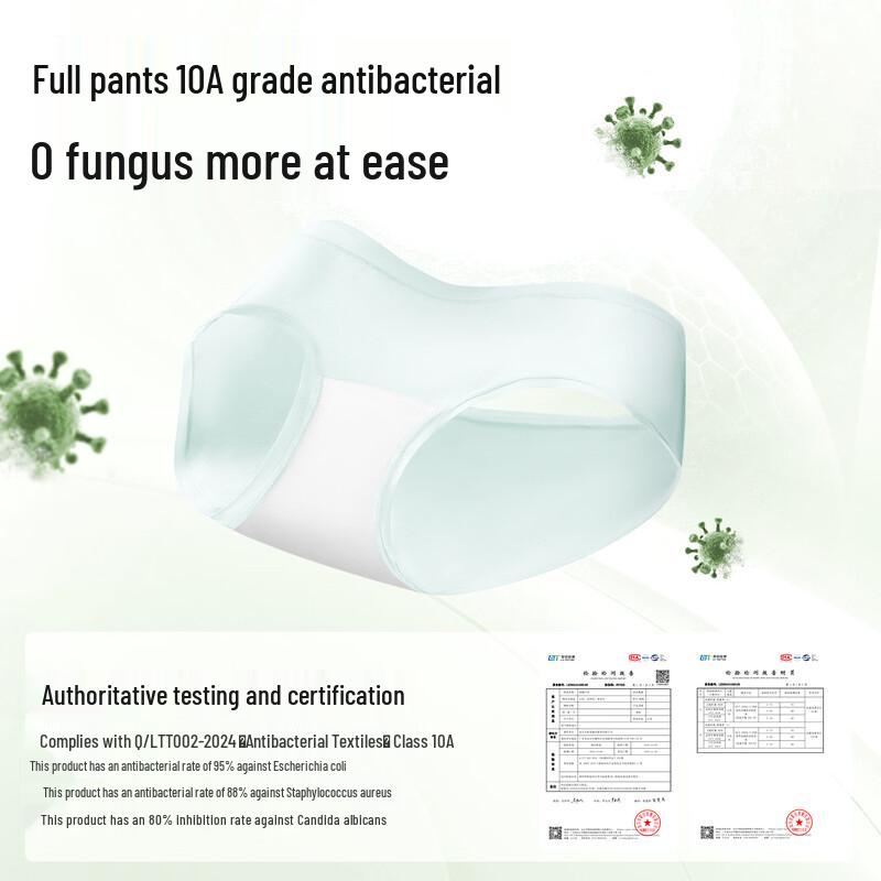 Women's 100% Cotton Antibacterial Mid-Rise Briefs