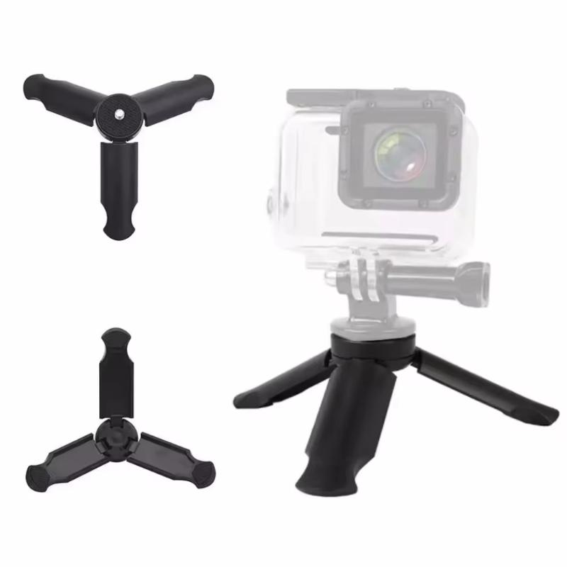 Mini Tripod For Pocket 2 3 Action 5 4 Camera Insta360 For Osmo Mobile 7/7P/6/5/4 Stabilizer Gimbal Desktop Tripod