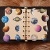 50Pcs Planet Space Station Dream Stickers Planet Star Diy Luggage Stickers Creative Cartoon Graffiti Stickers