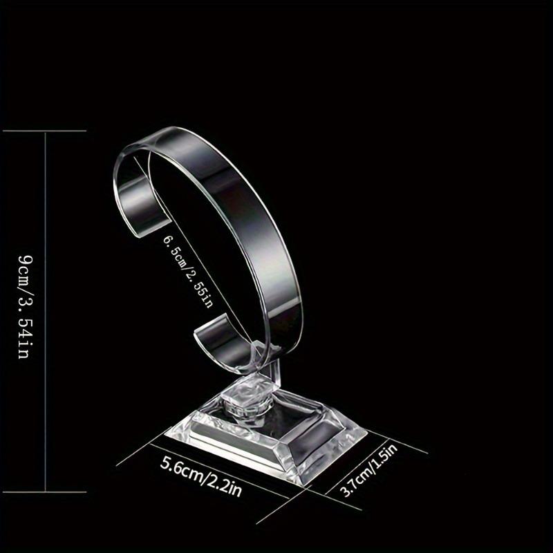 3pcs Transparent Watch Display Stand Circle Transparent Holder Counter Stand,Watch Bracelet Display Props,Ideal Choice for Gifts