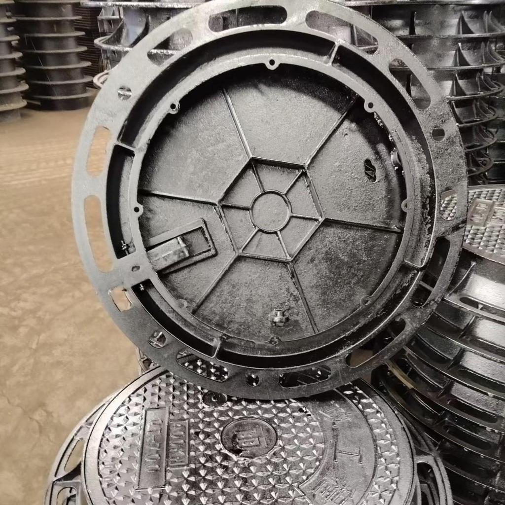 D400 Heavy-Duty Ductile Iron Manhole Cover for Sewage and Rainwater