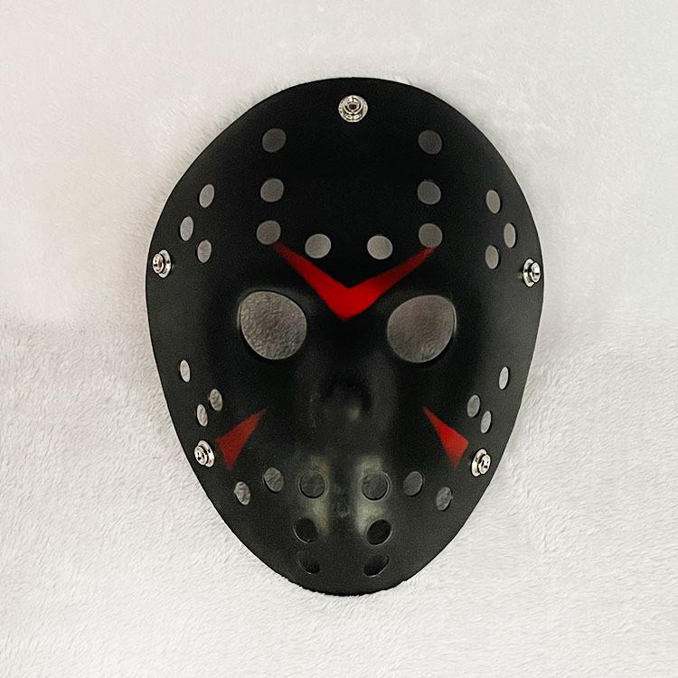 Jason Mask With Blood Effect For Halloween Cosplay Scary Horror Props In Multiple Colors