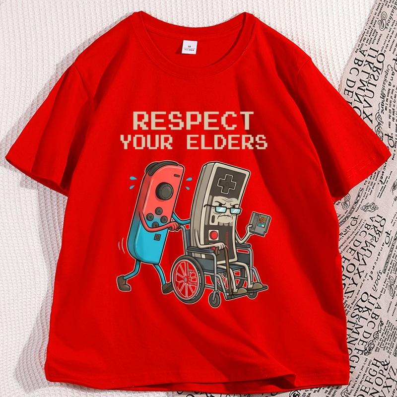 

Funny Retro Gamer Graphic TShirt Men Women Soft Cotton Tee Vintage Gaming Lover Humor Tshirt for Men Women S