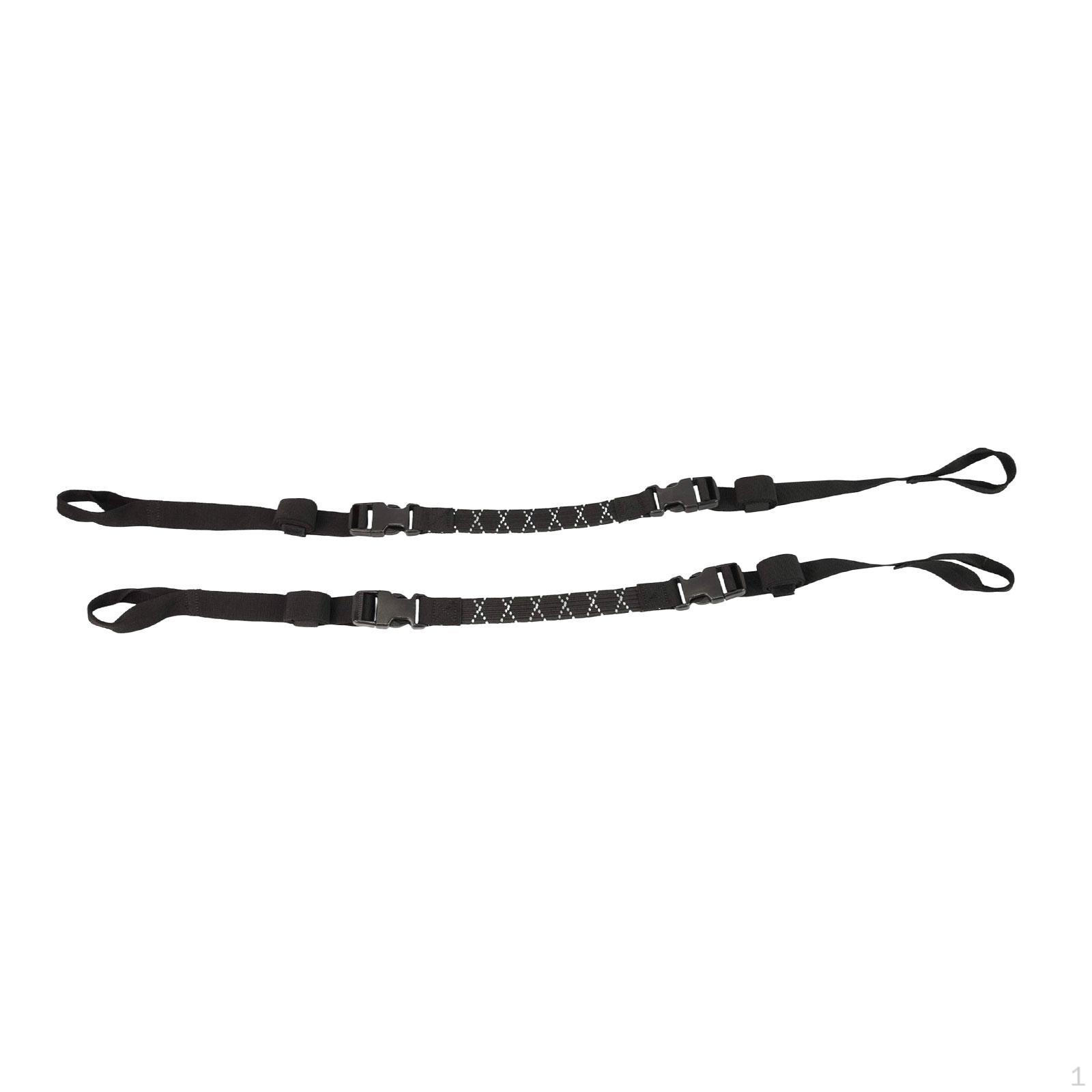 

Motorcycle Waterproof Bag Binding Rope Reflective Premium Easy to Install Portable Durability