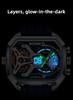 CHENXI Men's Wristwatch New Large Dial Digital Watch Dual Display Fashion Multifunctional Sports Watch Waterproof Male Watches