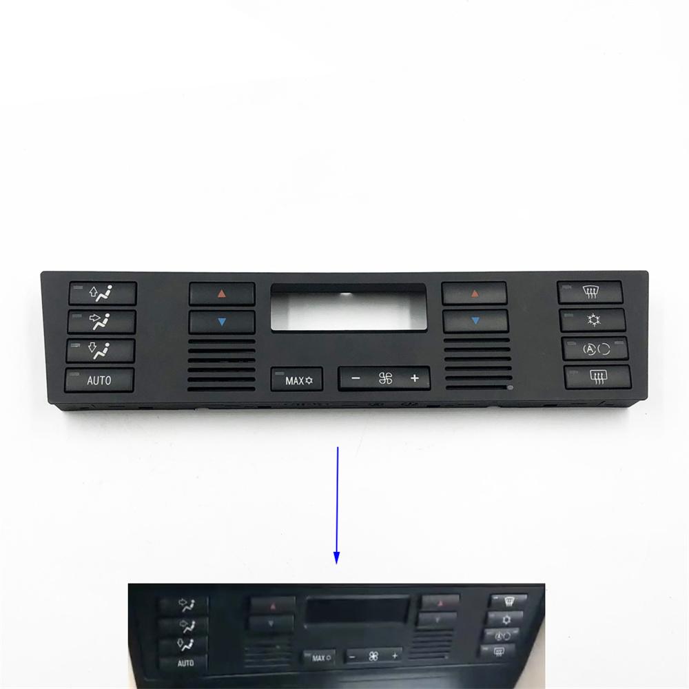 AC Heater Climate Control Panel Button Set For BMW E39 525i 528i 530i 540i M5 X5