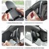 Borderless Wide-Angle Panoramic Mirror Anti Glare Car Interior Rear View Child Senior Panoramic Rearview Mirror Wide-Angle View Interior Mirrors6