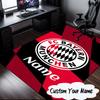 Custom Name Bayern Munich Dreamscape Rug for Living Room, Game Rooms, Office, Bedroom, Floor Mat Playful Design, fan gifts Christmas decor